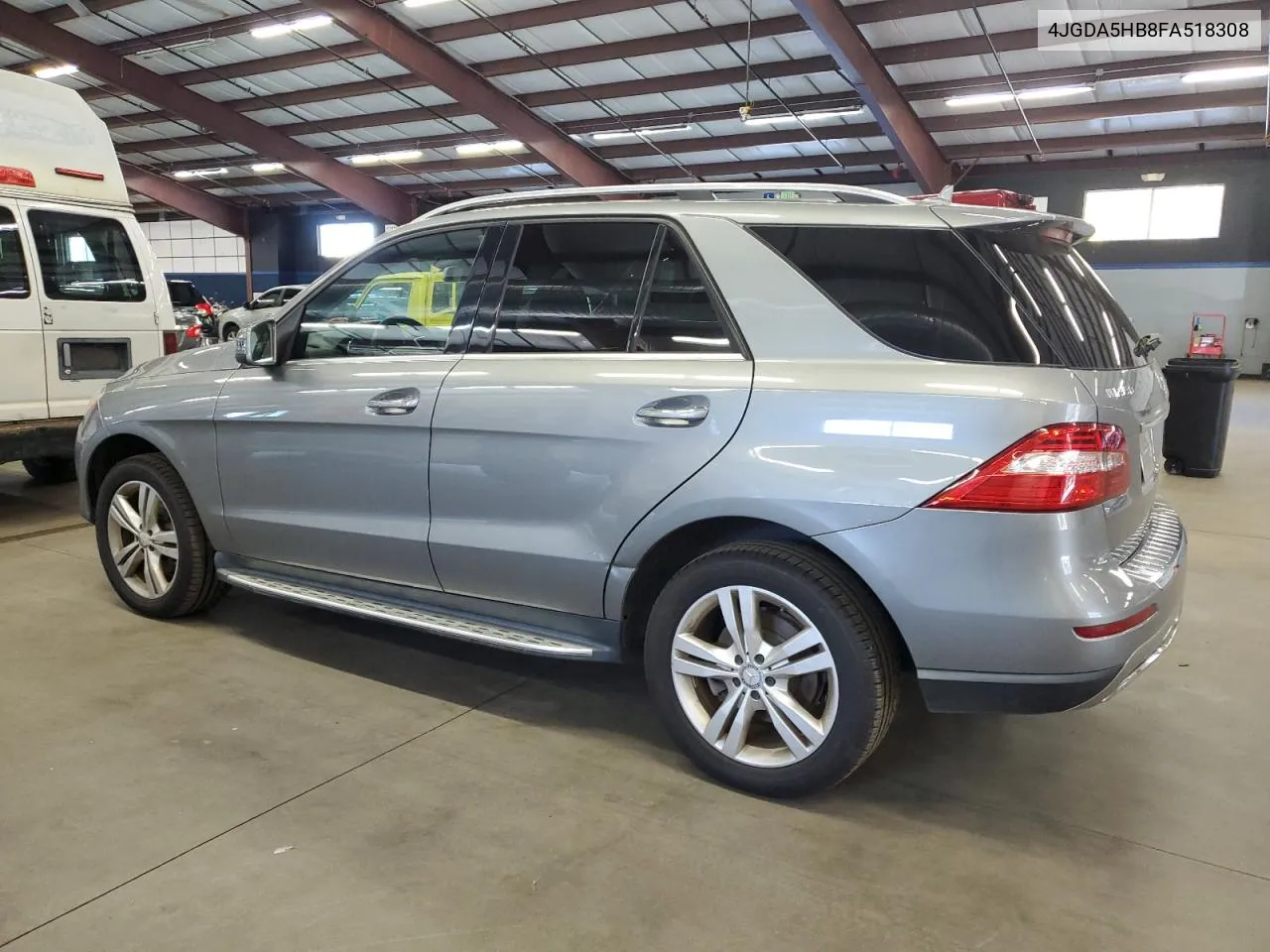 2015 Mercedes-Benz Ml 350 4Matic VIN: 4JGDA5HB8FA518308 Lot: 73540144