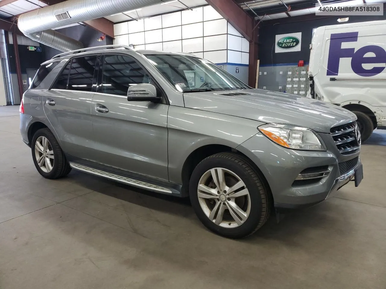 2015 Mercedes-Benz Ml 350 4Matic VIN: 4JGDA5HB8FA518308 Lot: 73540144