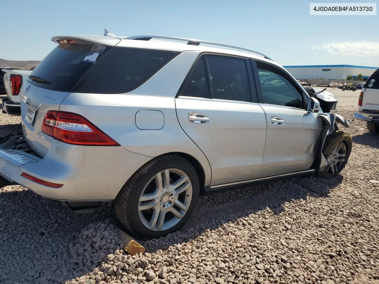 2015 Mercedes-Benz Ml 250 Bluetec VIN: 4JGDA0EB4FA513730 Lot: 73776664