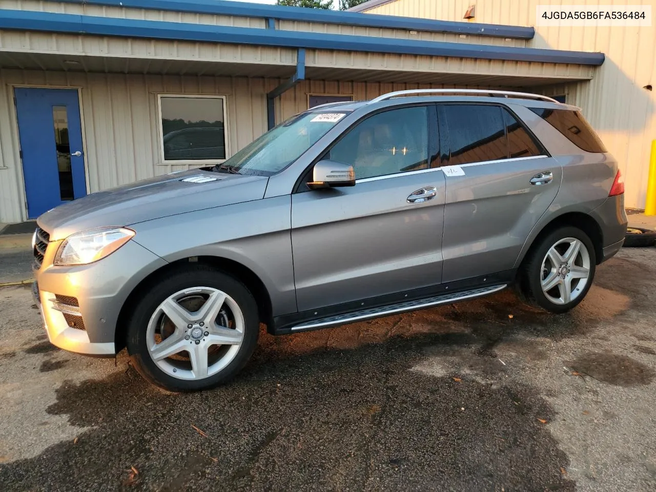 2015 Mercedes-Benz Ml 400 4Matic VIN: 4JGDA5GB6FA536484 Lot: 74044374