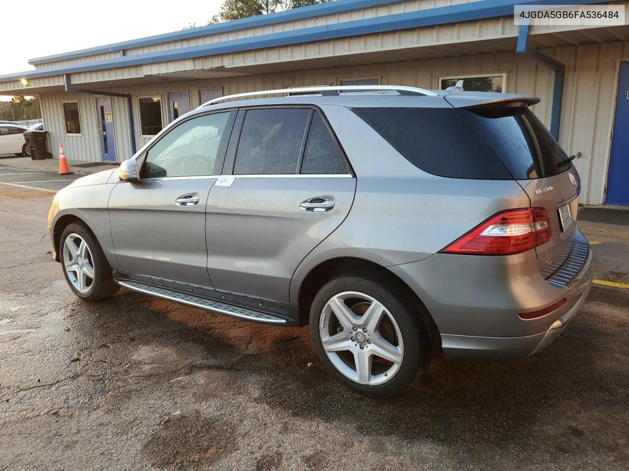 2015 Mercedes-Benz Ml 400 4Matic VIN: 4JGDA5GB6FA536484 Lot: 74044374