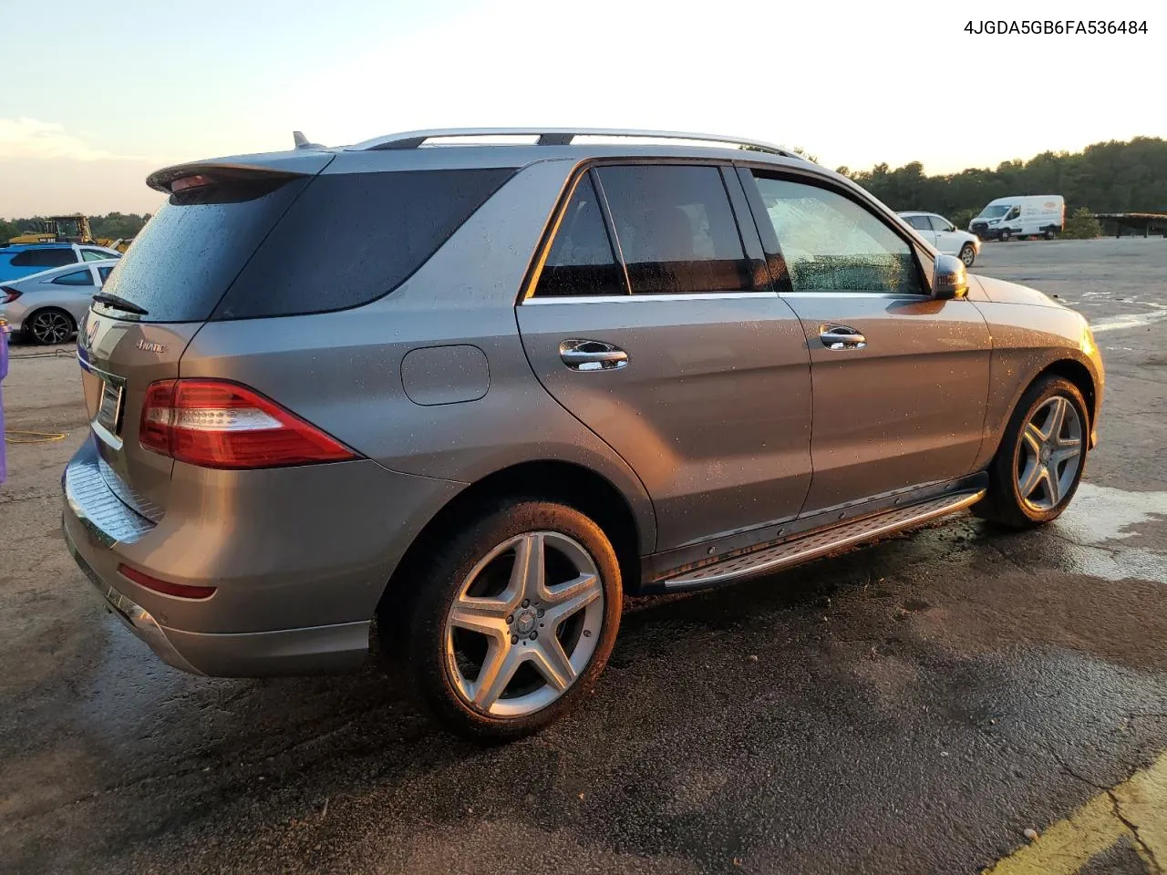 2015 Mercedes-Benz Ml 400 4Matic VIN: 4JGDA5GB6FA536484 Lot: 74044374