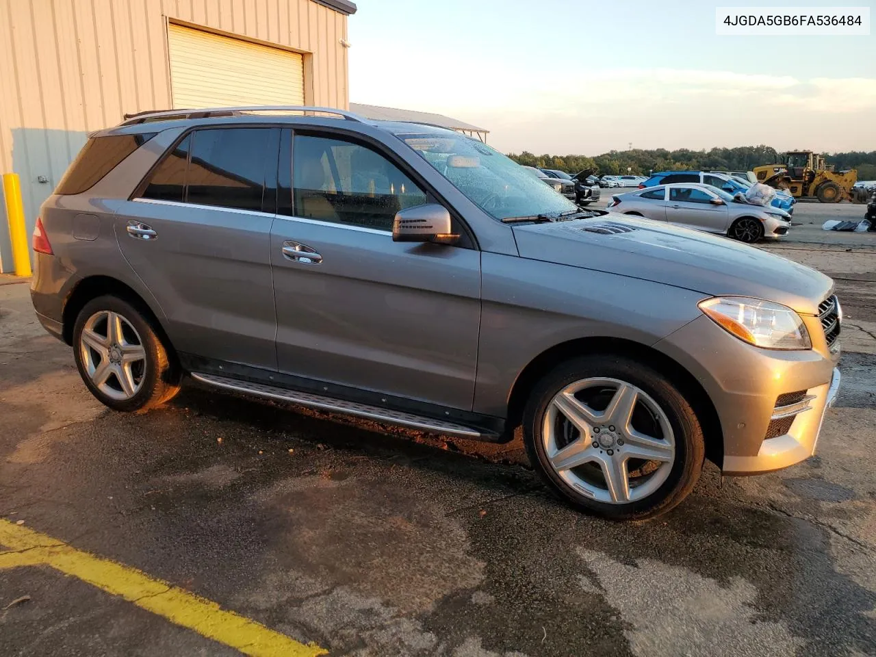 2015 Mercedes-Benz Ml 400 4Matic VIN: 4JGDA5GB6FA536484 Lot: 74044374