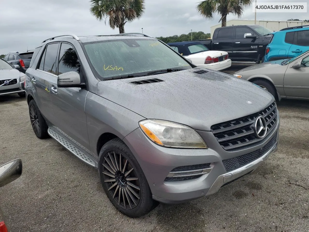 2015 Mercedes-Benz Ml 350 VIN: 4JGDA5JB1FA617370 Lot: 74440104