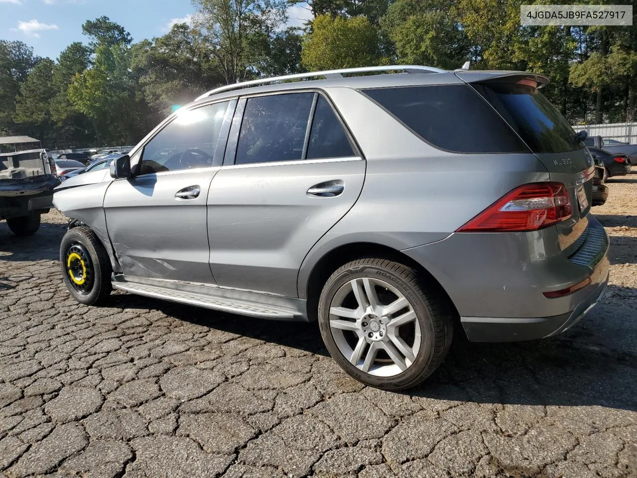 2015 Mercedes-Benz Ml 350 VIN: 4JGDA5JB9FA527917 Lot: 74818144