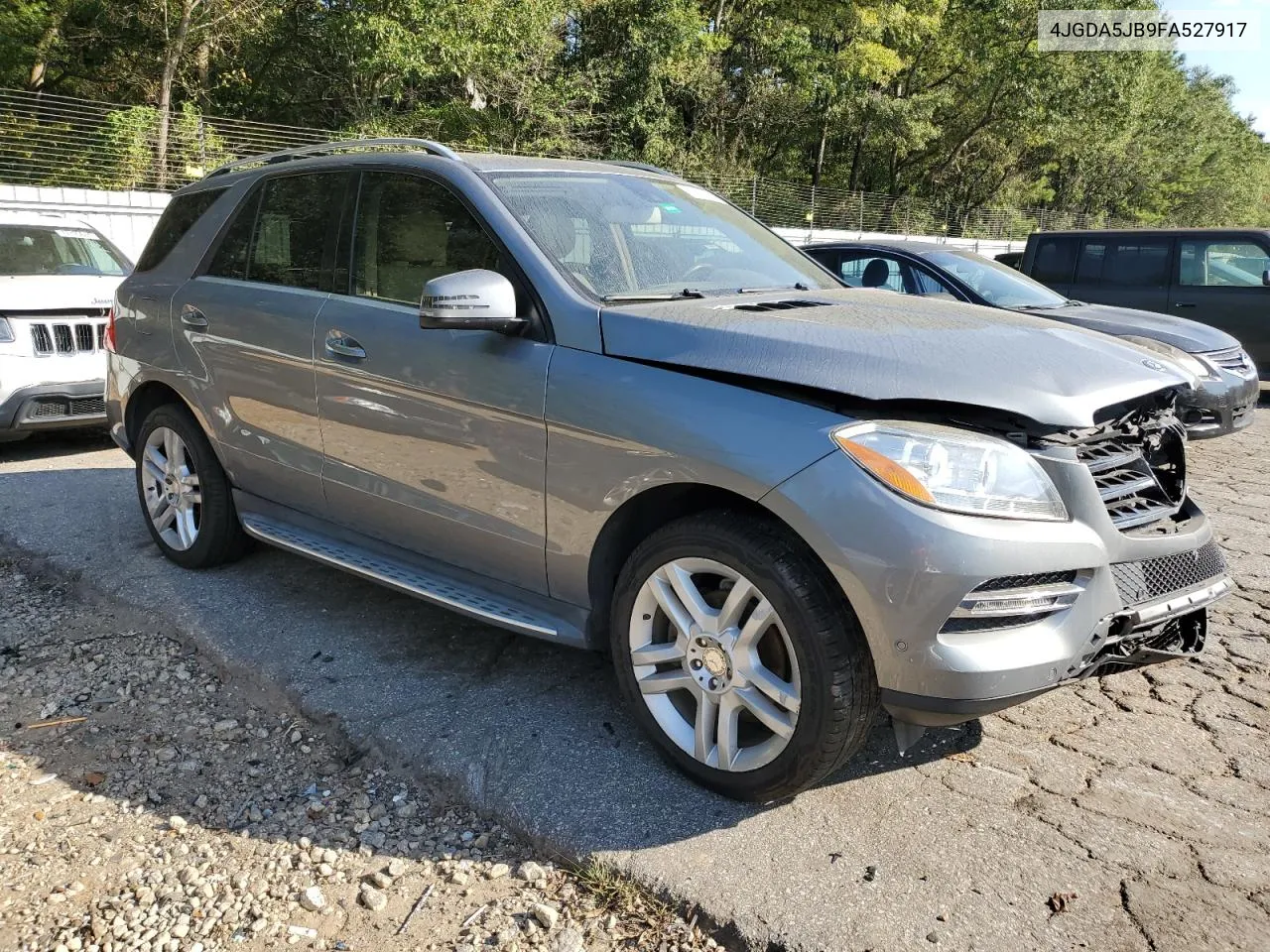 2015 Mercedes-Benz Ml 350 VIN: 4JGDA5JB9FA527917 Lot: 74818144