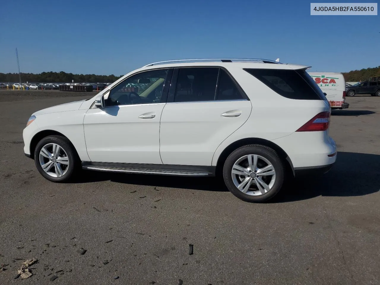 2015 Mercedes-Benz Ml 350 4Matic VIN: 4JGDA5HB2FA550610 Lot: 75815824