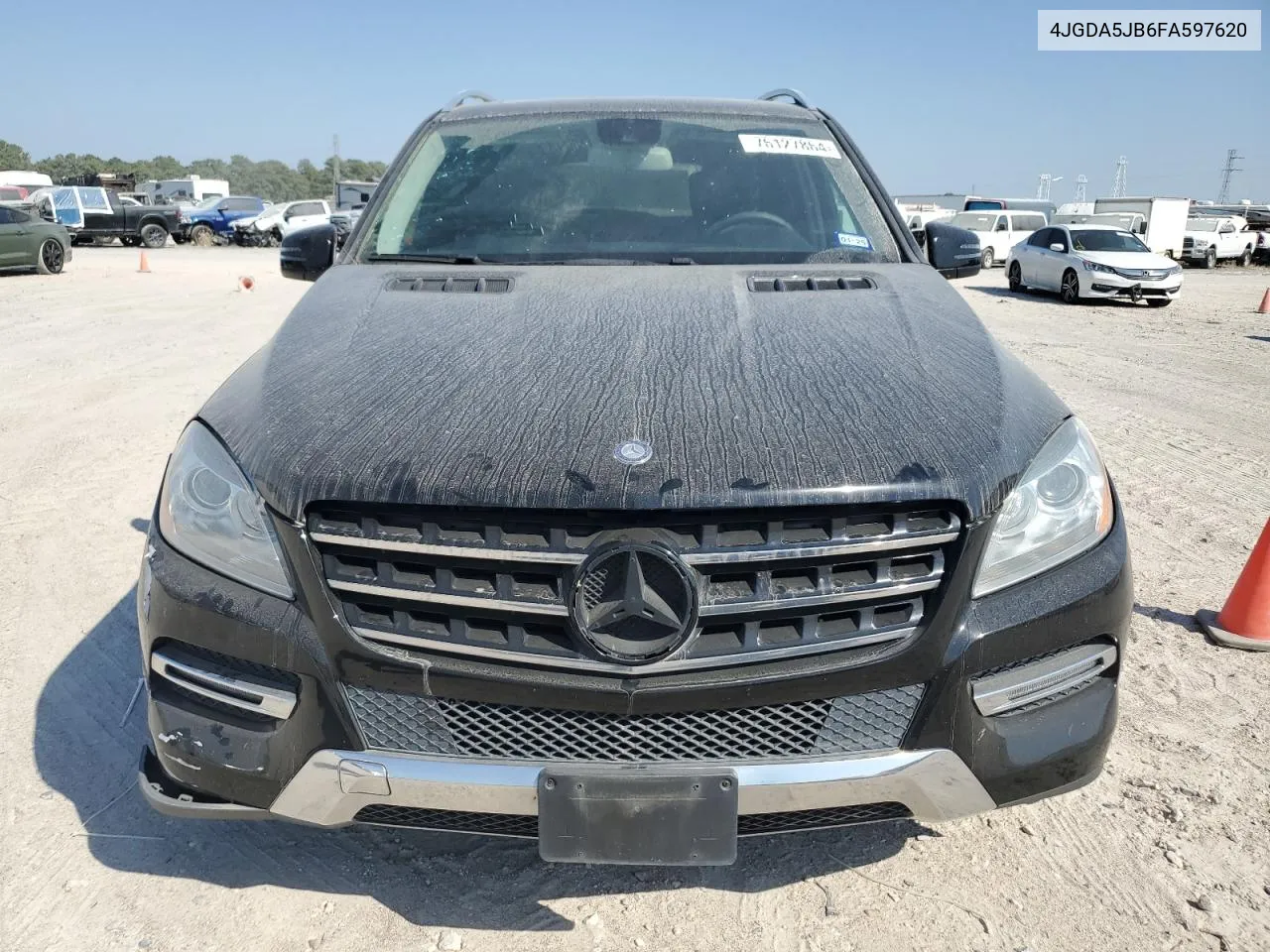 2015 Mercedes-Benz Ml 350 VIN: 4JGDA5JB6FA597620 Lot: 76127864