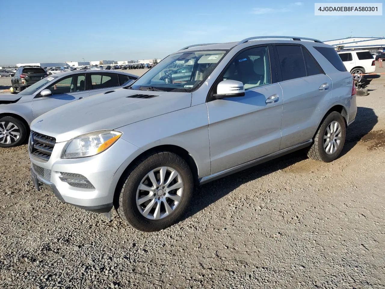 2015 Mercedes-Benz Ml 250 Bluetec VIN: 4JGDA0EB8FA580301 Lot: 76929154