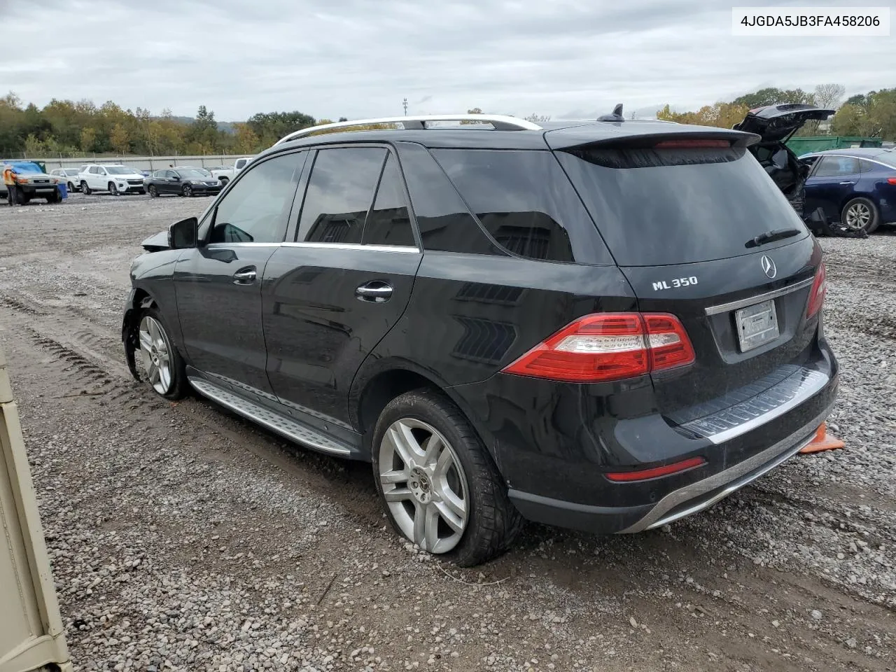 2015 Mercedes-Benz Ml 350 VIN: 4JGDA5JB3FA458206 Lot: 77653464