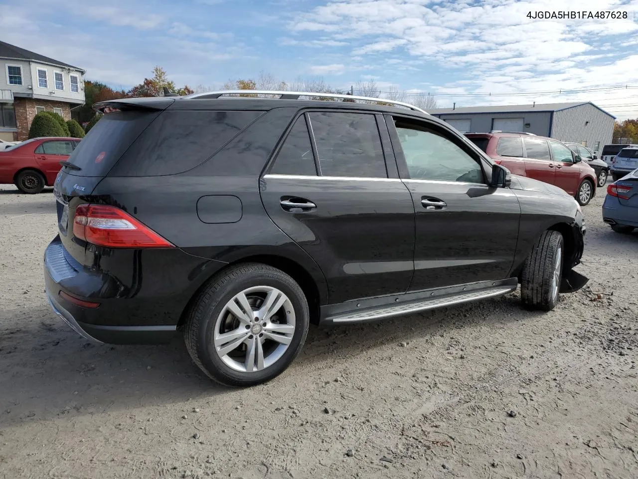 2015 Mercedes-Benz Ml 350 4Matic VIN: 4JGDA5HB1FA487628 Lot: 78001034