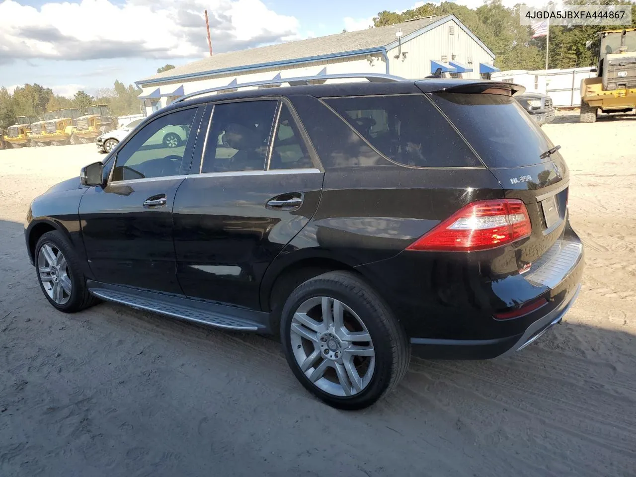 2015 Mercedes-Benz Ml 350 VIN: 4JGDA5JBXFA444867 Lot: 78650724