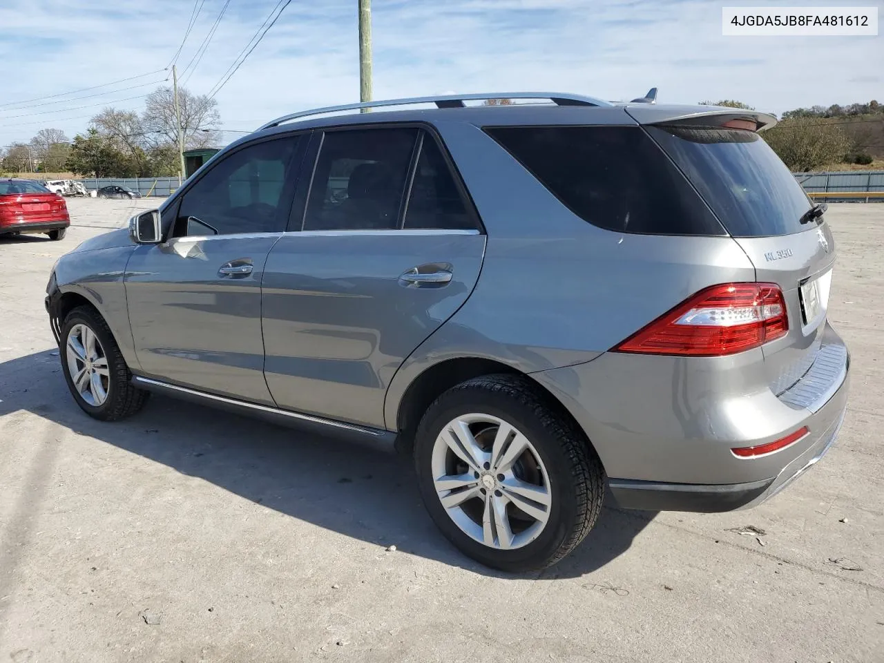 2015 Mercedes-Benz Ml 350 VIN: 4JGDA5JB8FA481612 Lot: 79011444