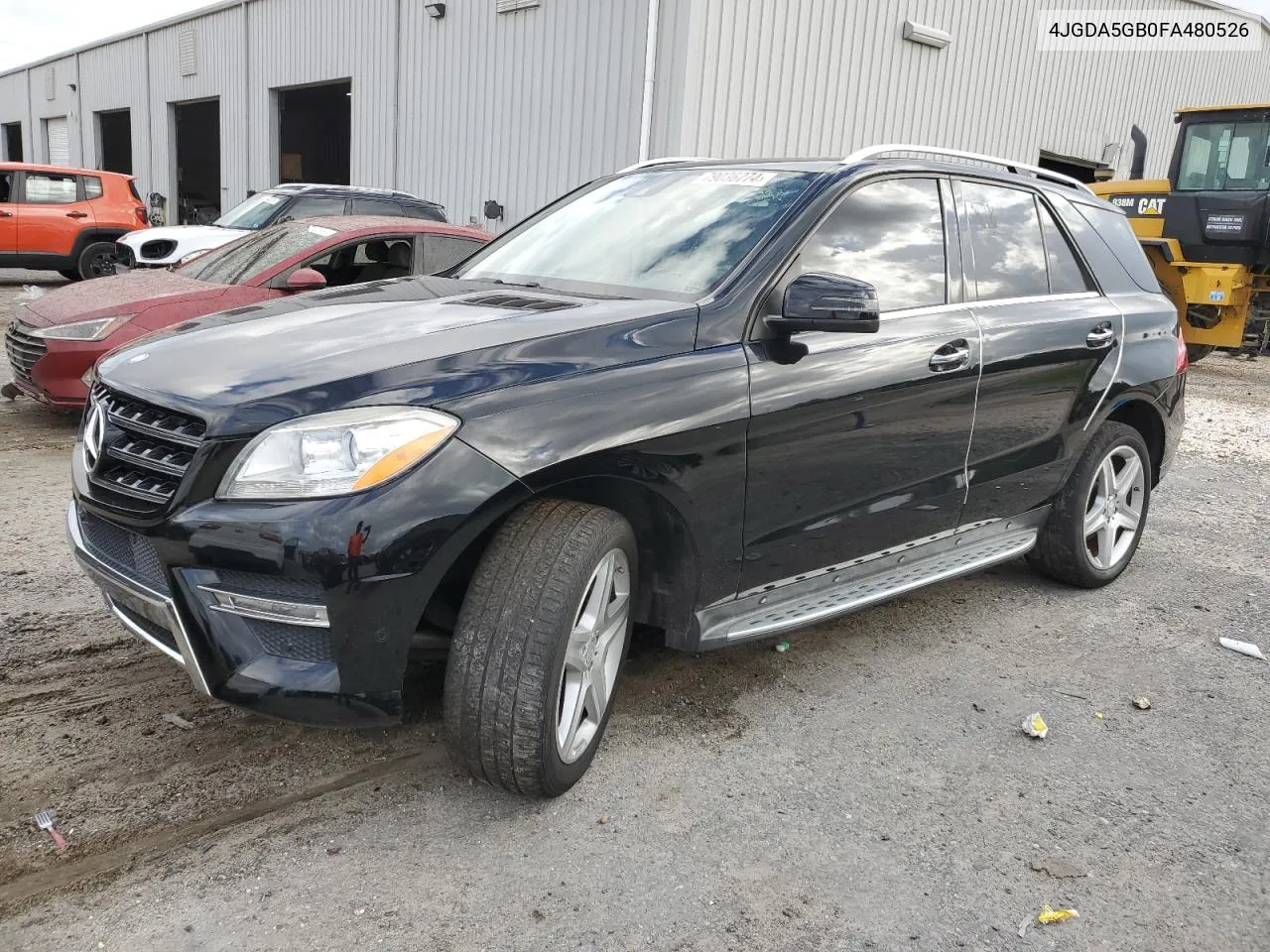 2015 Mercedes-Benz Ml 400 4Matic VIN: 4JGDA5GB0FA480526 Lot: 79036774