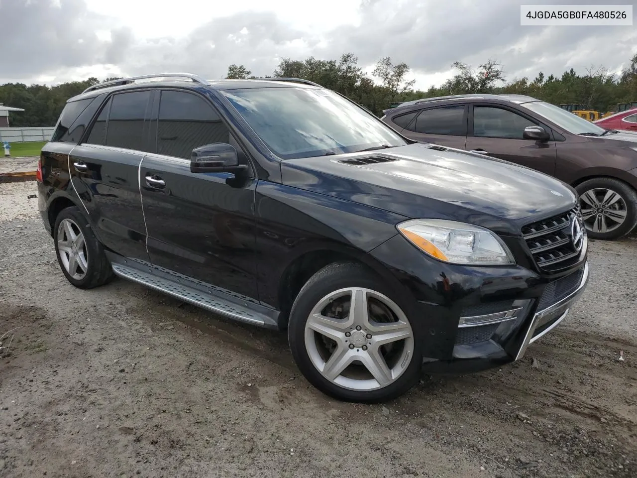 2015 Mercedes-Benz Ml 400 4Matic VIN: 4JGDA5GB0FA480526 Lot: 79036774