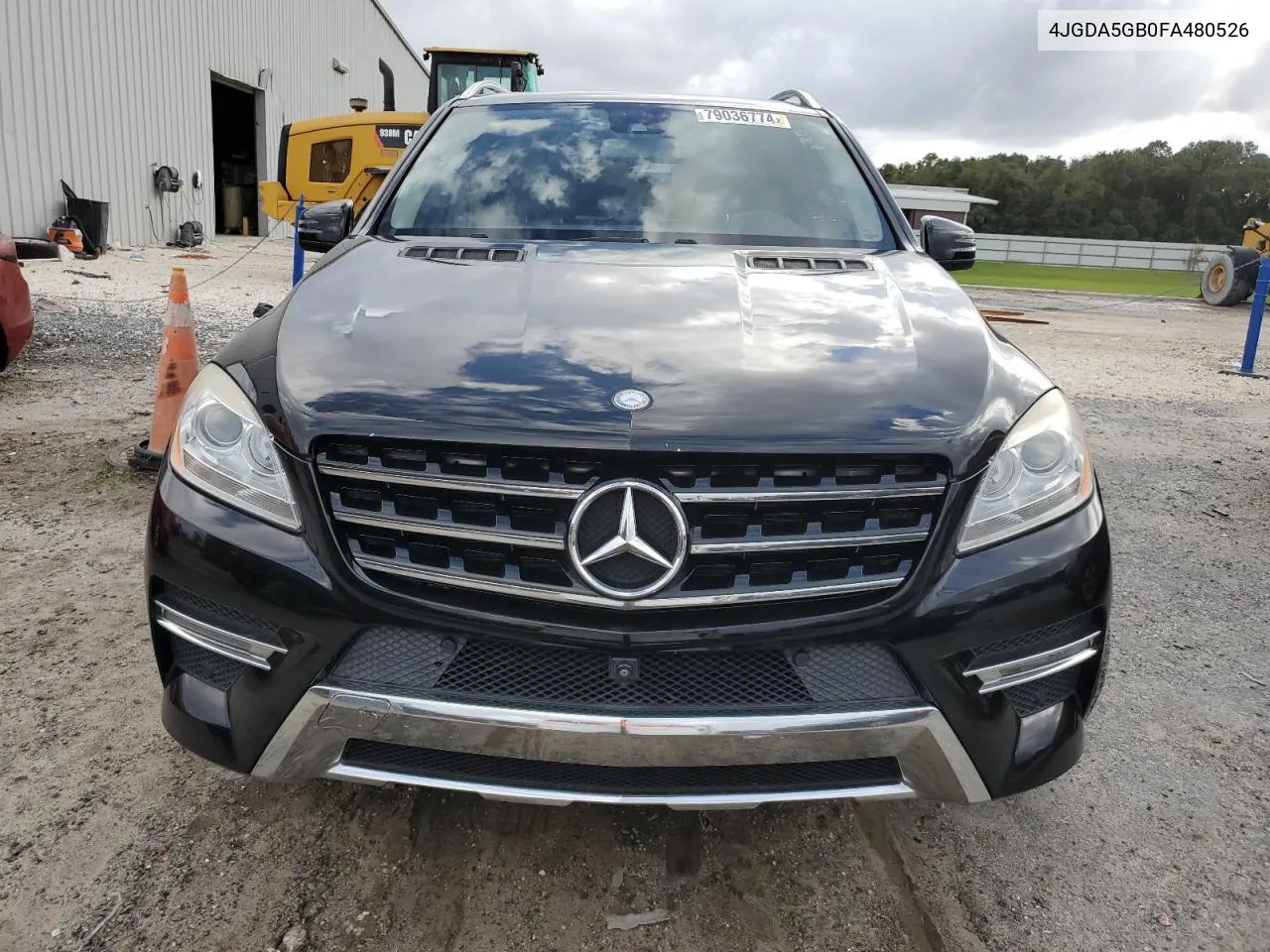 2015 Mercedes-Benz Ml 400 4Matic VIN: 4JGDA5GB0FA480526 Lot: 79036774