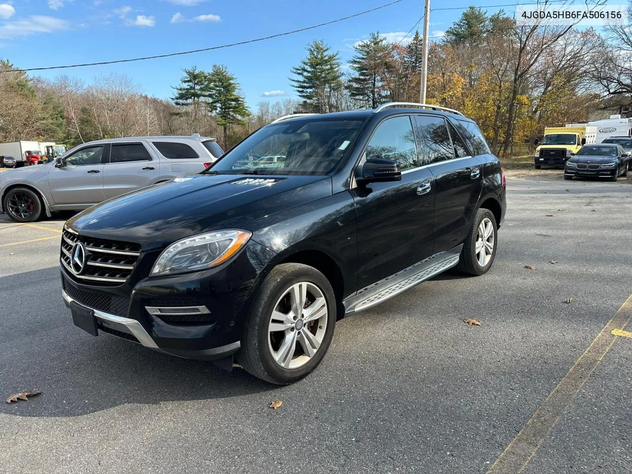 2015 Mercedes-Benz Ml 350 4Matic VIN: 4JGDA5HB6FA506156 Lot: 79887514