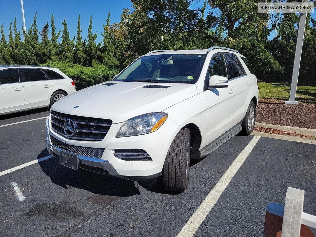 2015 Mercedes-Benz Ml 350 4Matic VIN: 4JGDA5HB4FA525868 Lot: 80058414