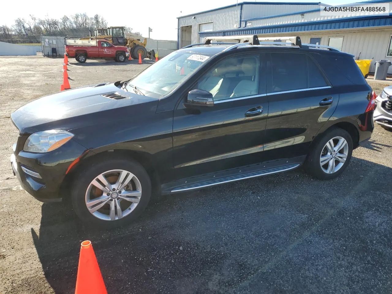 2015 Mercedes-Benz Ml 350 4Matic VIN: 4JGDA5HB3FA488568 Lot: 80117344