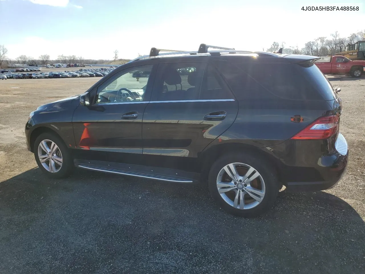 2015 Mercedes-Benz Ml 350 4Matic VIN: 4JGDA5HB3FA488568 Lot: 80117344