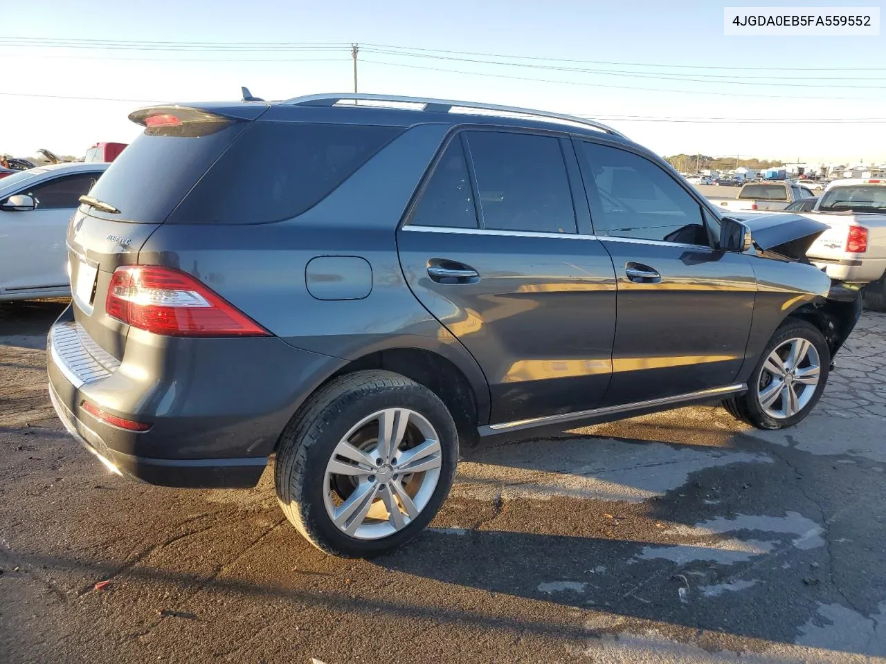 2015 Mercedes-Benz Ml 250 Bluetec VIN: 4JGDA0EB5FA559552 Lot: 80150014