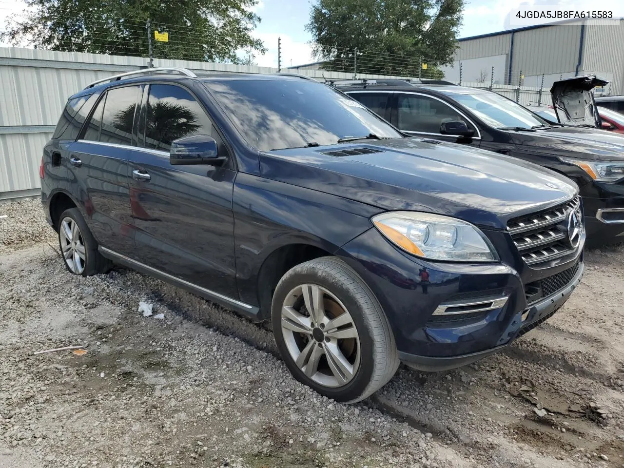 2015 Mercedes-Benz Ml 350 VIN: 4JGDA5JB8FA615583 Lot: 80519174