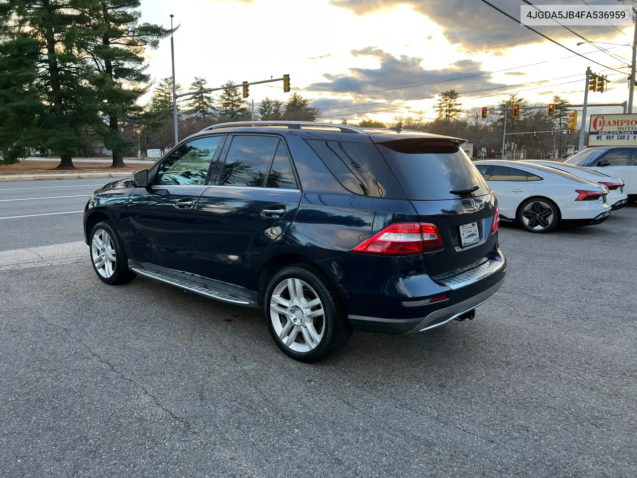 2015 Mercedes-Benz Ml 350 VIN: 4JGDA5JB4FA536959 Lot: 80584174