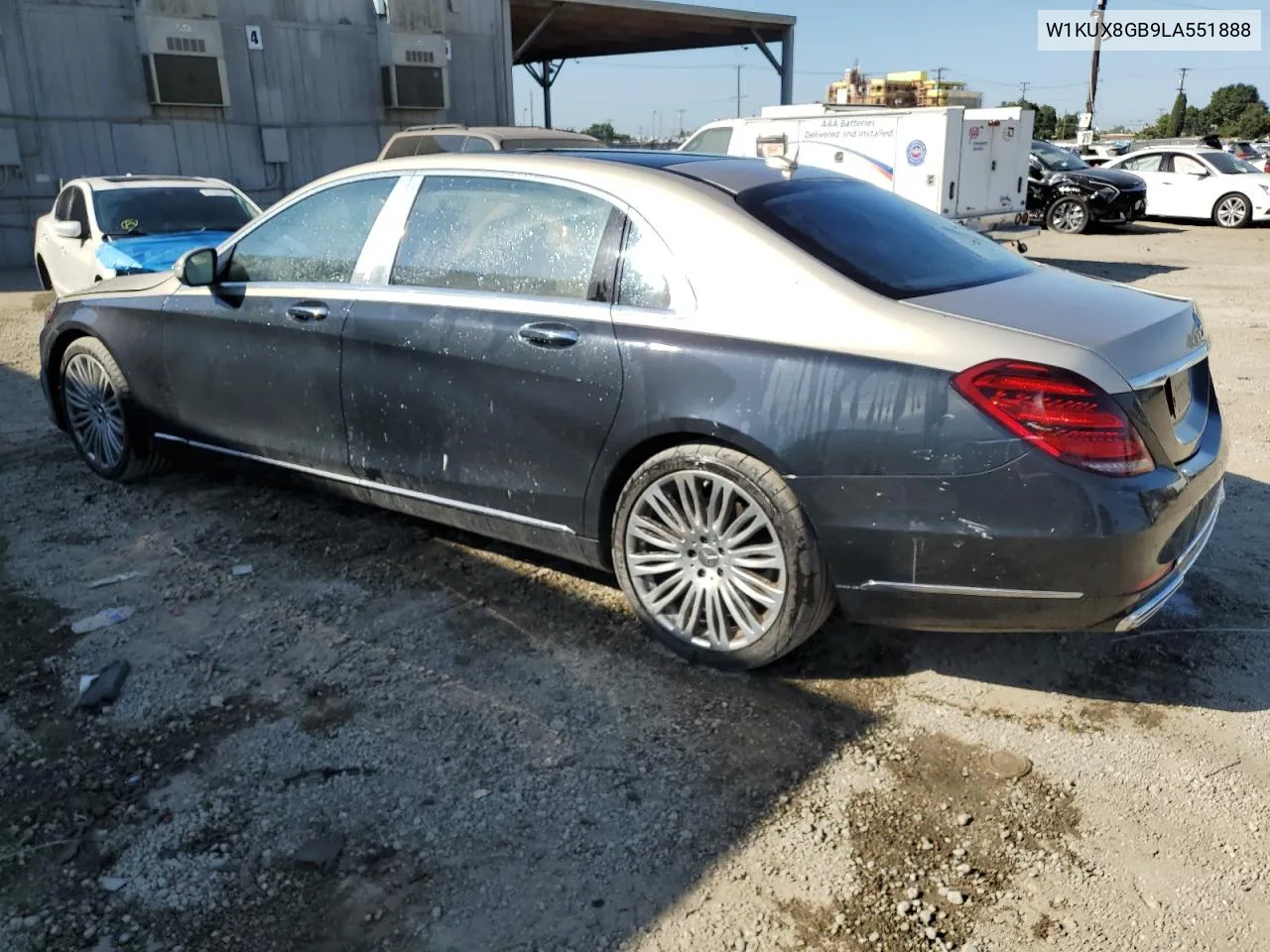 2020 Mercedes-Benz S Mercedes-Maybach S560 4Matic VIN: W1KUX8GB9LA551888 Lot: 70823284