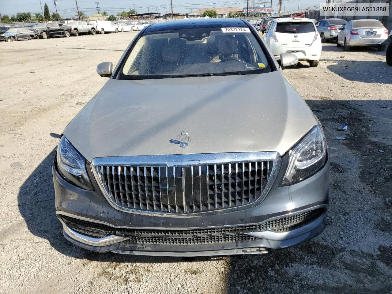 2020 Mercedes-Benz S Mercedes-Maybach S560 4Matic VIN: W1KUX8GB9LA551888 Lot: 70823284