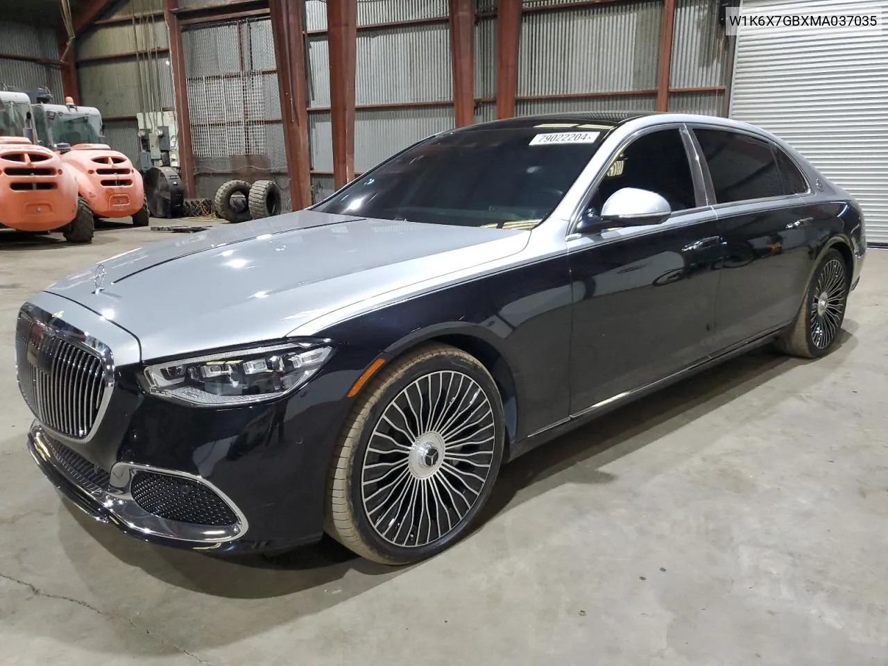 2021 Mercedes-Benz S Mercedes-Maybach S 580 4M VIN: W1K6X7GBXMA037035 Lot: 79022204