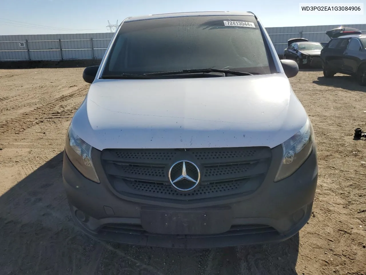 2016 Mercedes-Benz Metris VIN: WD3PG2EA1G3084906 Lot: 72413044