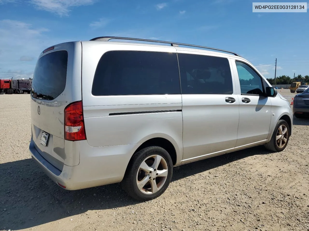 2016 Mercedes-Benz Metris VIN: WD4PG2EE0G3128134 Lot: 73753184