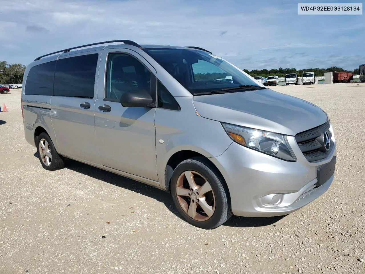 2016 Mercedes-Benz Metris VIN: WD4PG2EE0G3128134 Lot: 73753184