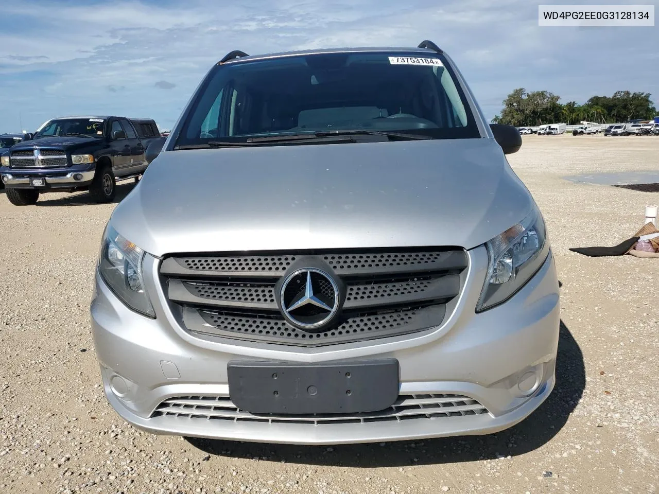 2016 Mercedes-Benz Metris VIN: WD4PG2EE0G3128134 Lot: 73753184