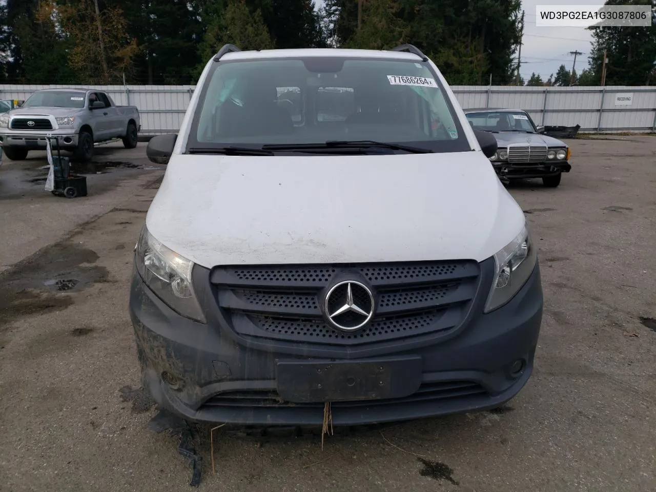 2016 Mercedes-Benz Metris VIN: WD3PG2EA1G3087806 Lot: 77686264