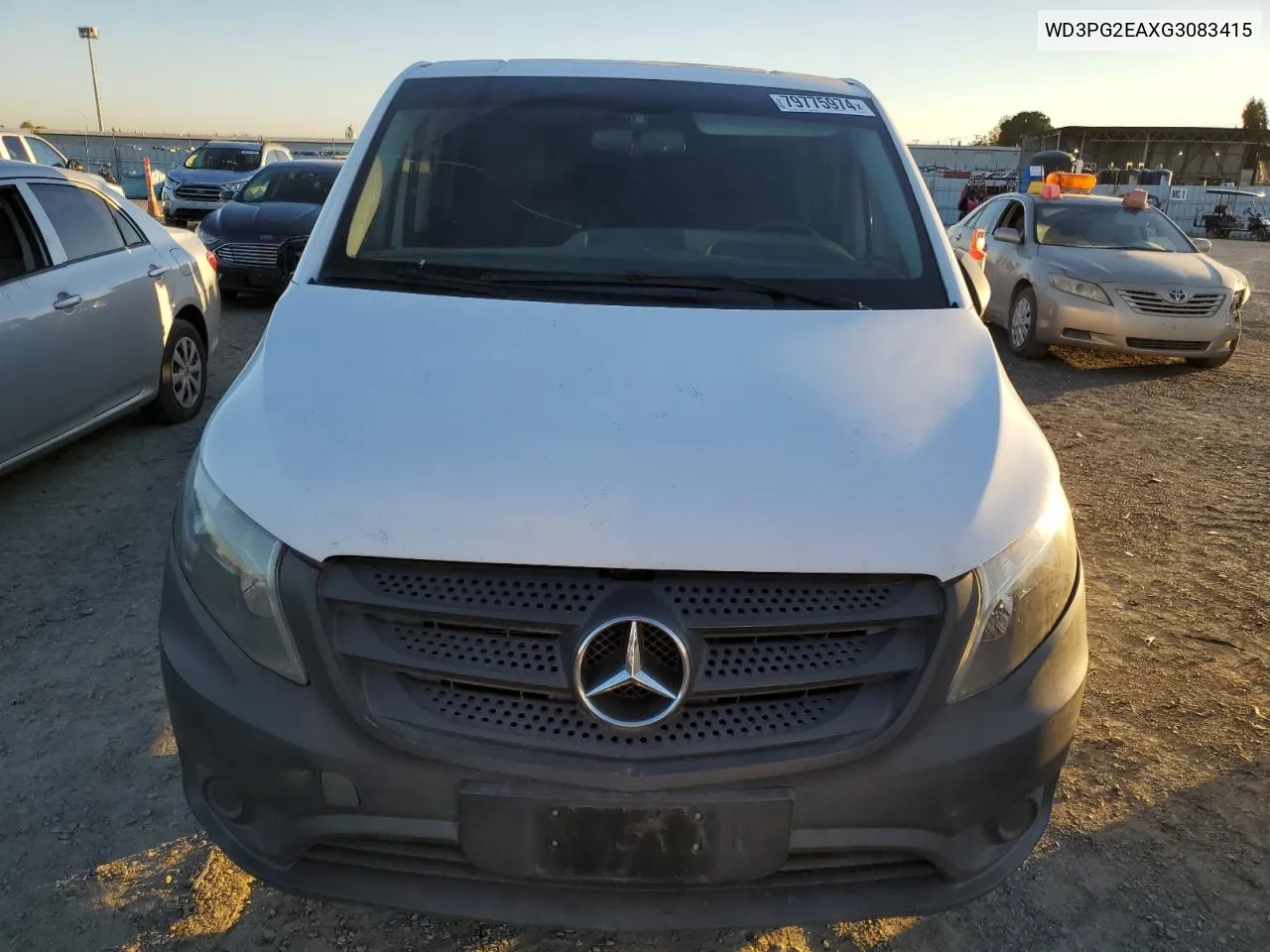 2016 Mercedes-Benz Metris VIN: WD3PG2EAXG3083415 Lot: 79775974