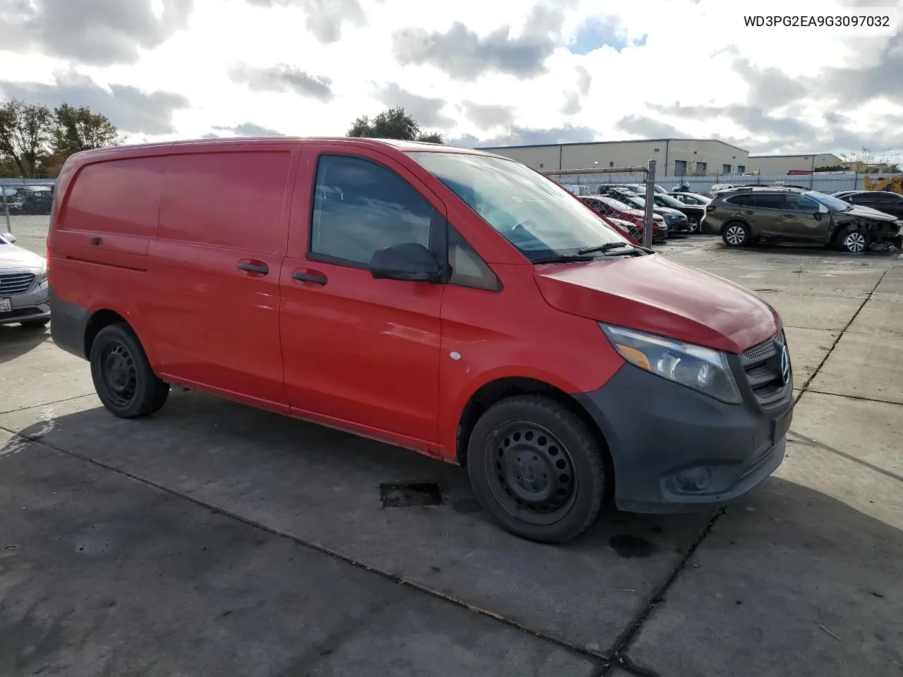 2016 Mercedes-Benz Metris VIN: WD3PG2EA9G3097032 Lot: 80261444