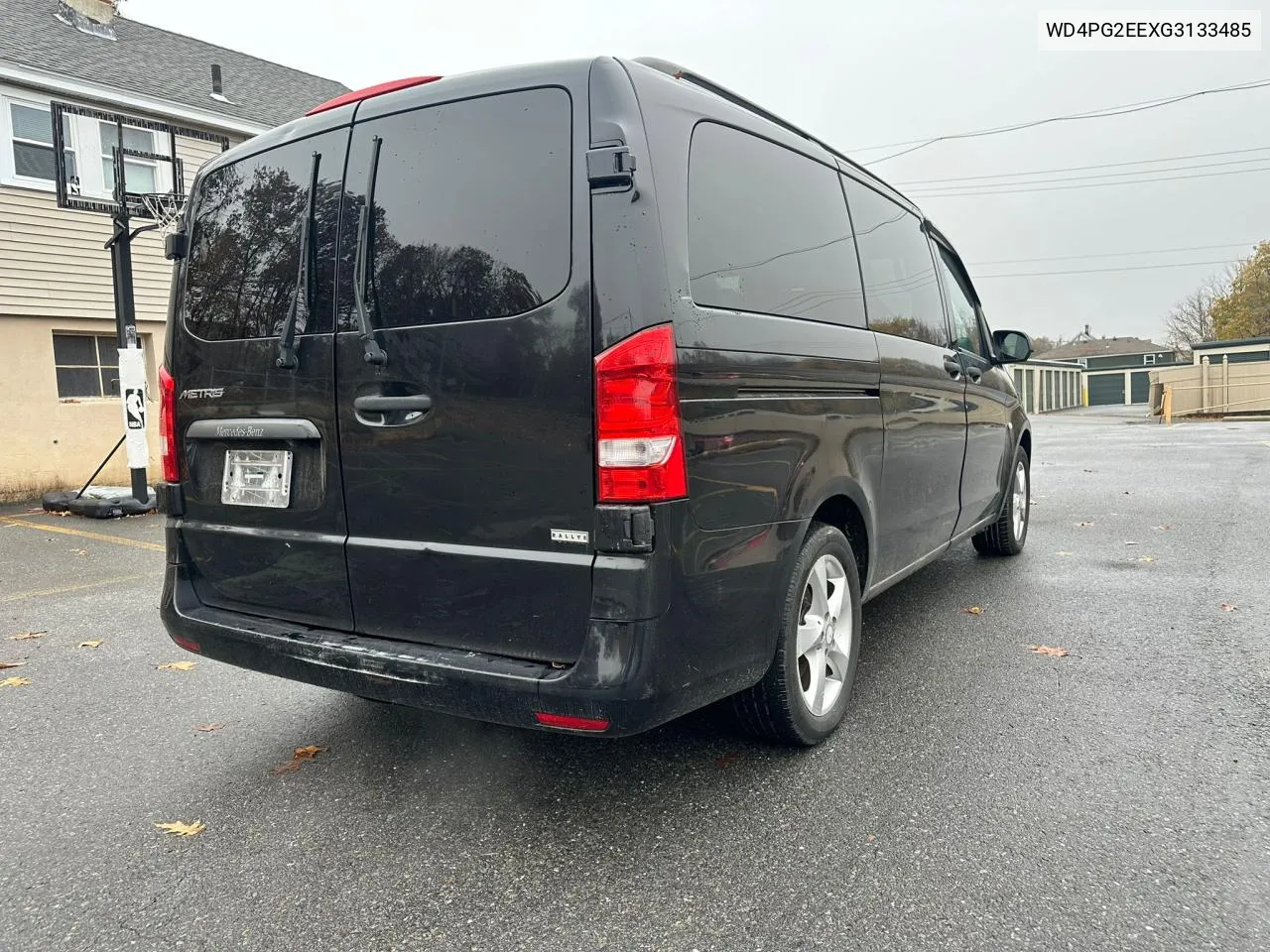 2016 Mercedes-Benz Metris VIN: WD4PG2EEXG3133485 Lot: 80294044