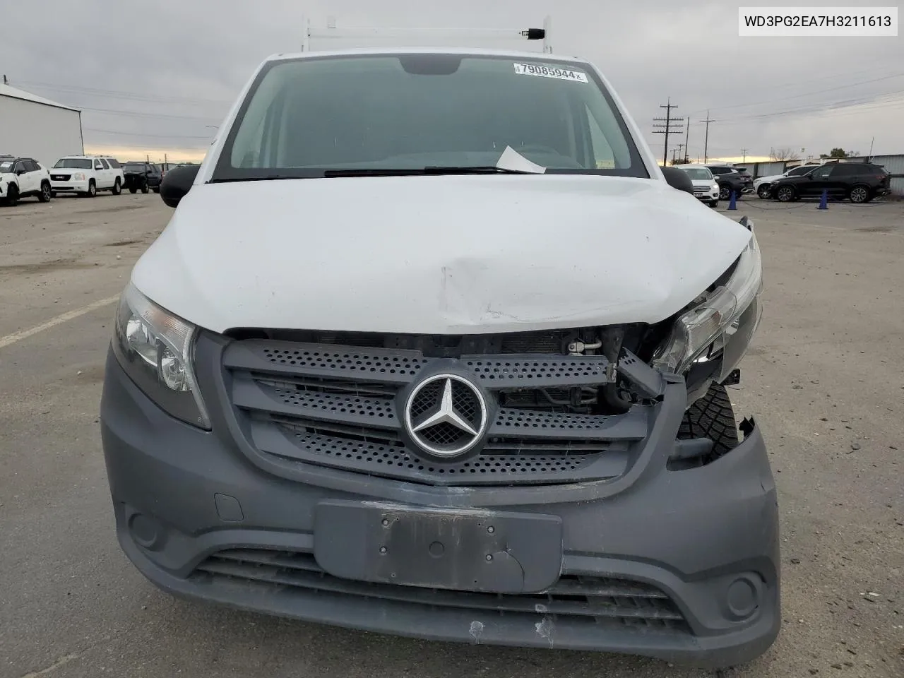 2017 Mercedes-Benz Metris VIN: WD3PG2EA7H3211613 Lot: 79085944