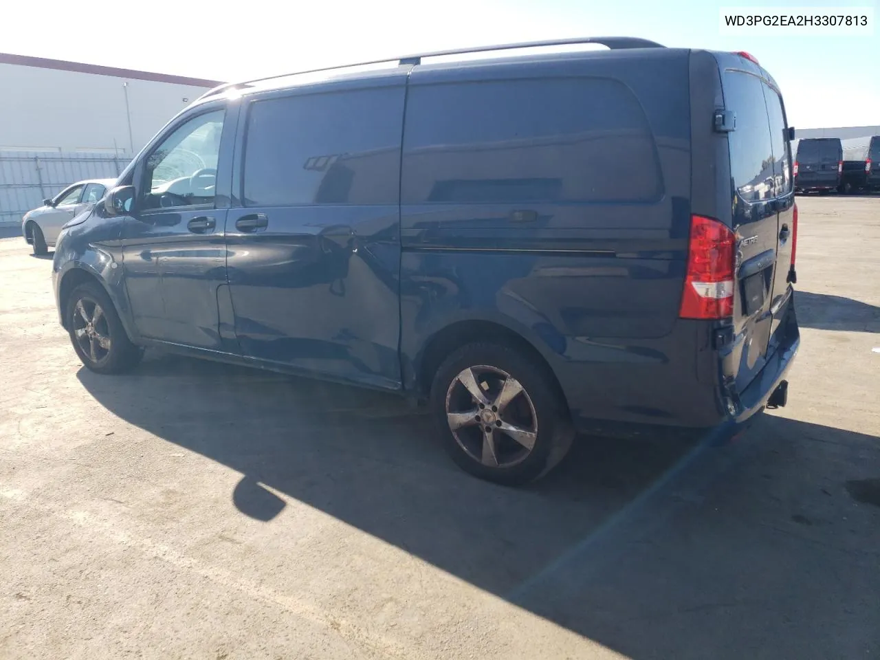 2017 Mercedes-Benz Metris VIN: WD3PG2EA2H3307813 Lot: 81002884