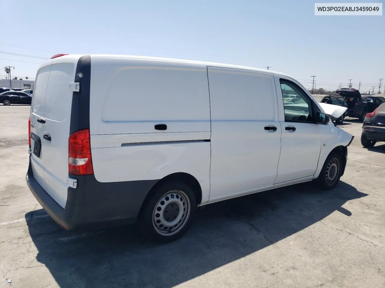 2018 Mercedes-Benz Metris VIN: WD3PG2EA8J3459049 Lot: 63188234