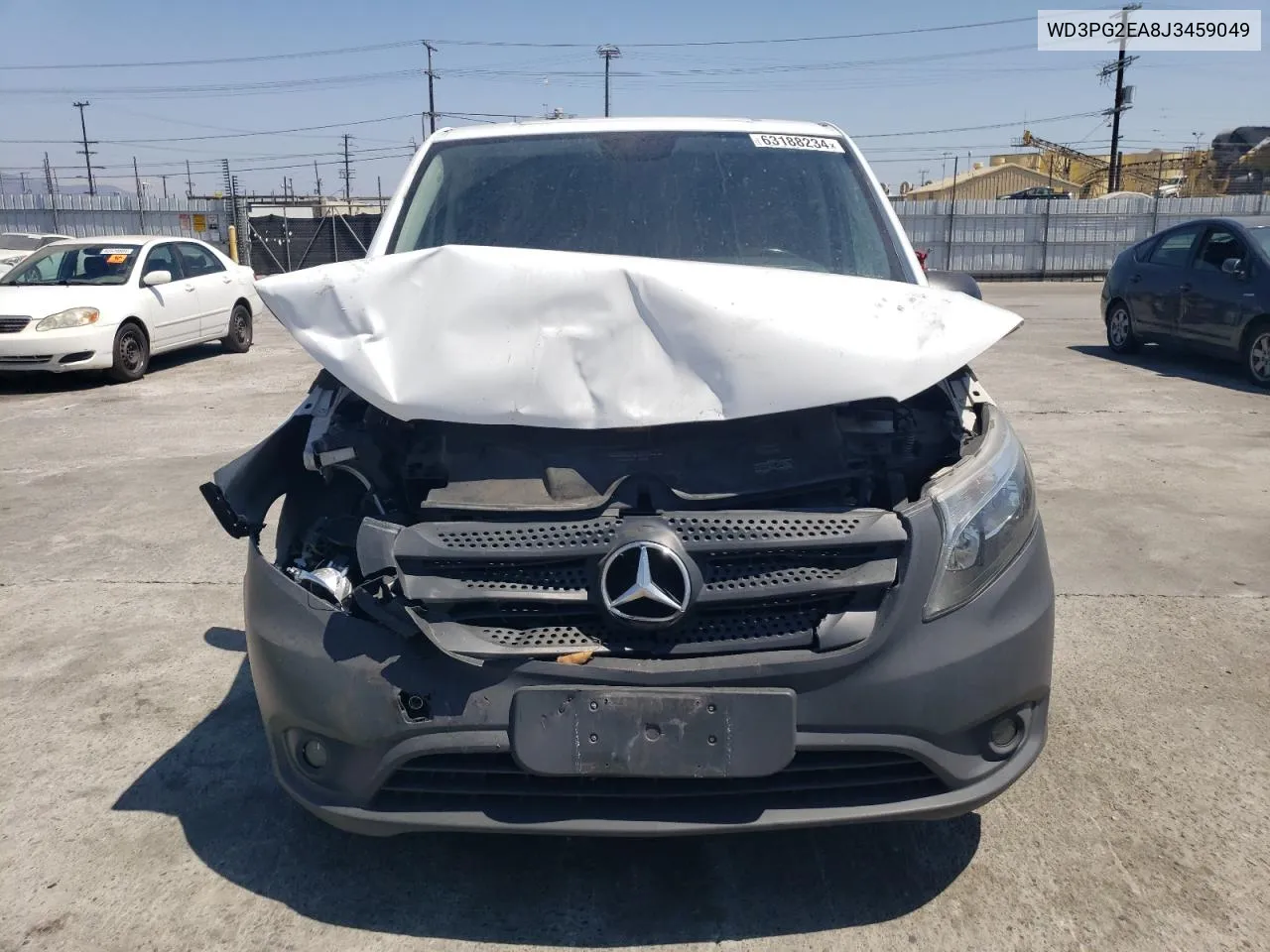 2018 Mercedes-Benz Metris VIN: WD3PG2EA8J3459049 Lot: 63188234