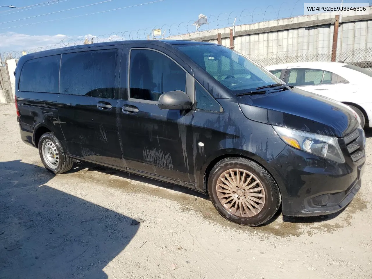 2018 Mercedes-Benz Metris VIN: WD4PG2EE9J3346306 Lot: 69494604