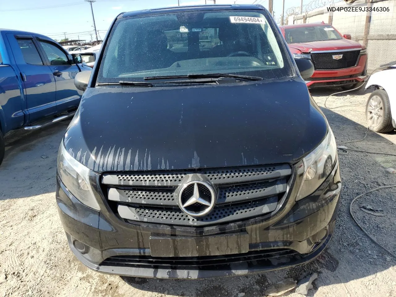 2018 Mercedes-Benz Metris VIN: WD4PG2EE9J3346306 Lot: 69494604