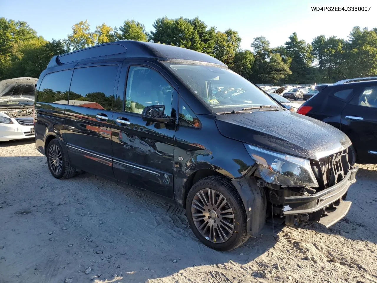 2018 Mercedes-Benz Metris VIN: WD4PG2EE4J3380007 Lot: 70306124