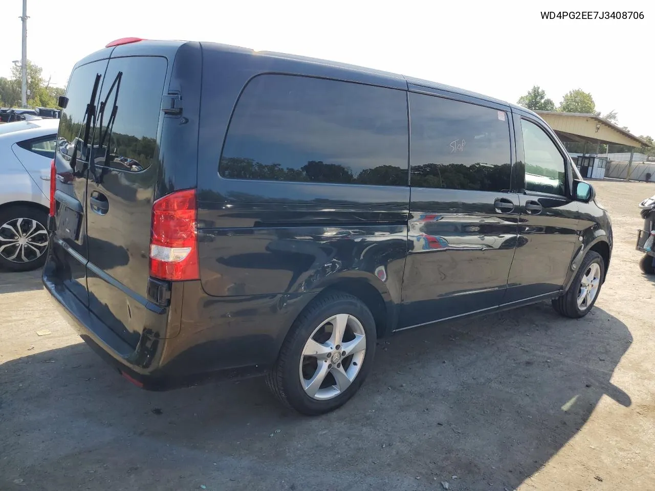 2018 Mercedes-Benz Metris VIN: WD4PG2EE7J3408706 Lot: 70537324