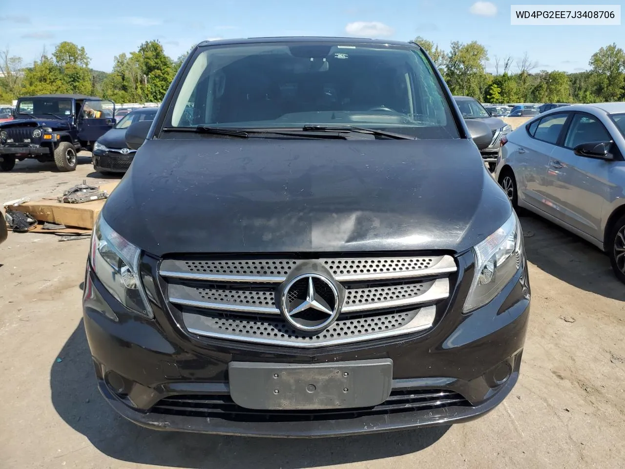 2018 Mercedes-Benz Metris VIN: WD4PG2EE7J3408706 Lot: 70537324