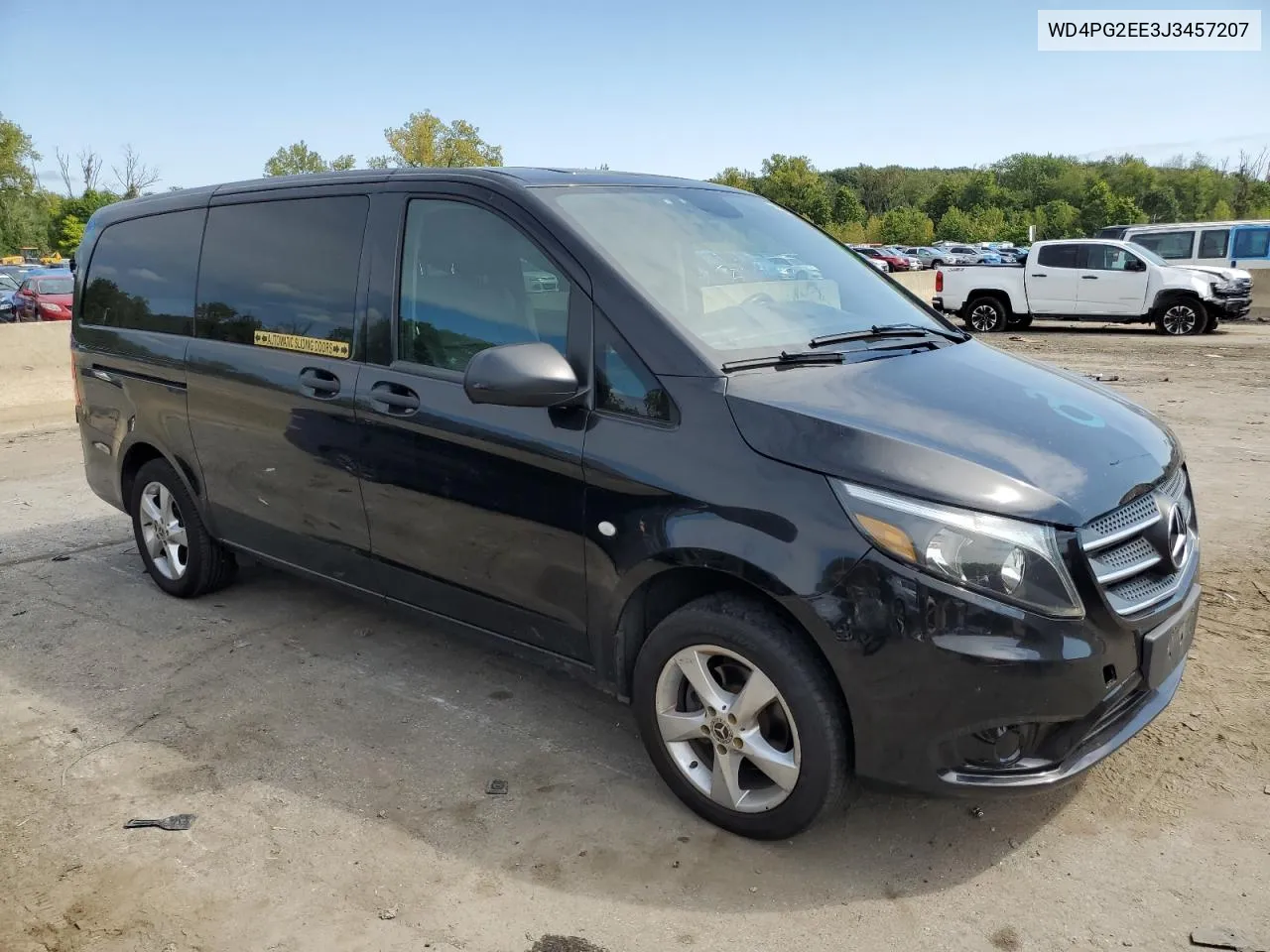 2018 Mercedes-Benz Metris VIN: WD4PG2EE3J3457207 Lot: 70537384