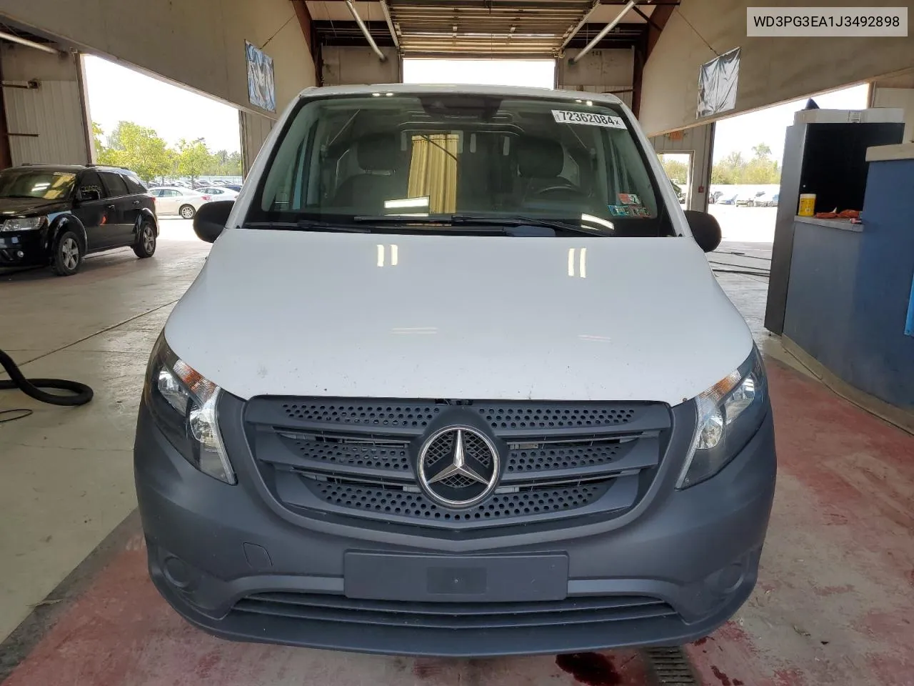 2018 Mercedes-Benz Metris VIN: WD3PG3EA1J3492898 Lot: 72362084