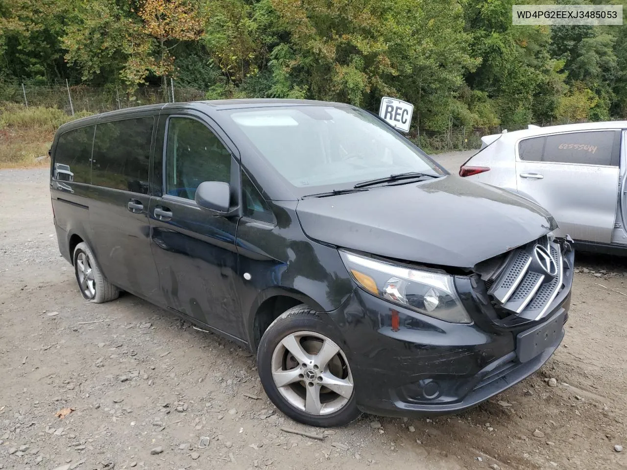 2018 Mercedes-Benz Metris VIN: WD4PG2EEXJ3485053 Lot: 73056264